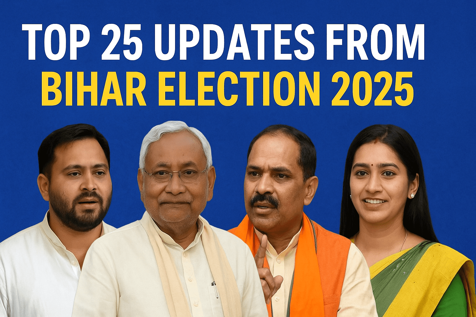 🗳️ Top 25 Updates from Bihar Election 2025 – Key Political Highlights for October 29, 2025