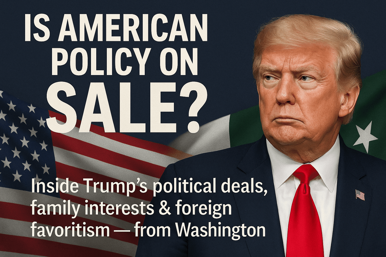 How Trump Put American Policy on Sale: Lobby, Family & Foreign Favors
