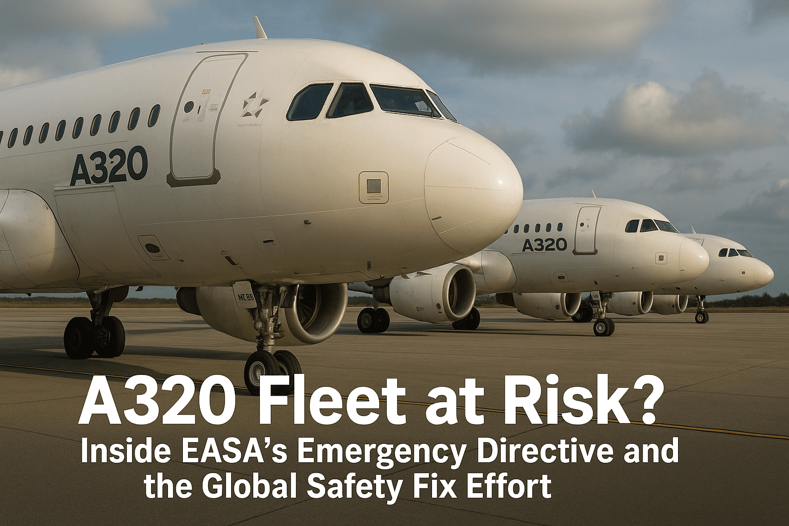 EASA Issues Urgent Warning for Airbus A320: Software Glitch, Solar Radiation Risk, and Safety Fixes