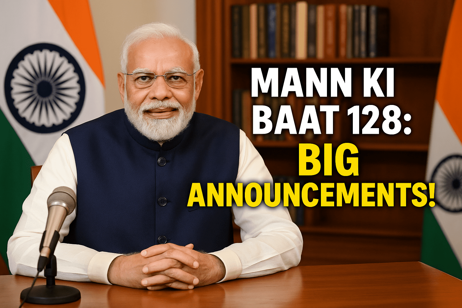 PM Modi’s Mann Ki Baat (Nov 2025): Major Points, Updates and Initiatives Explained
