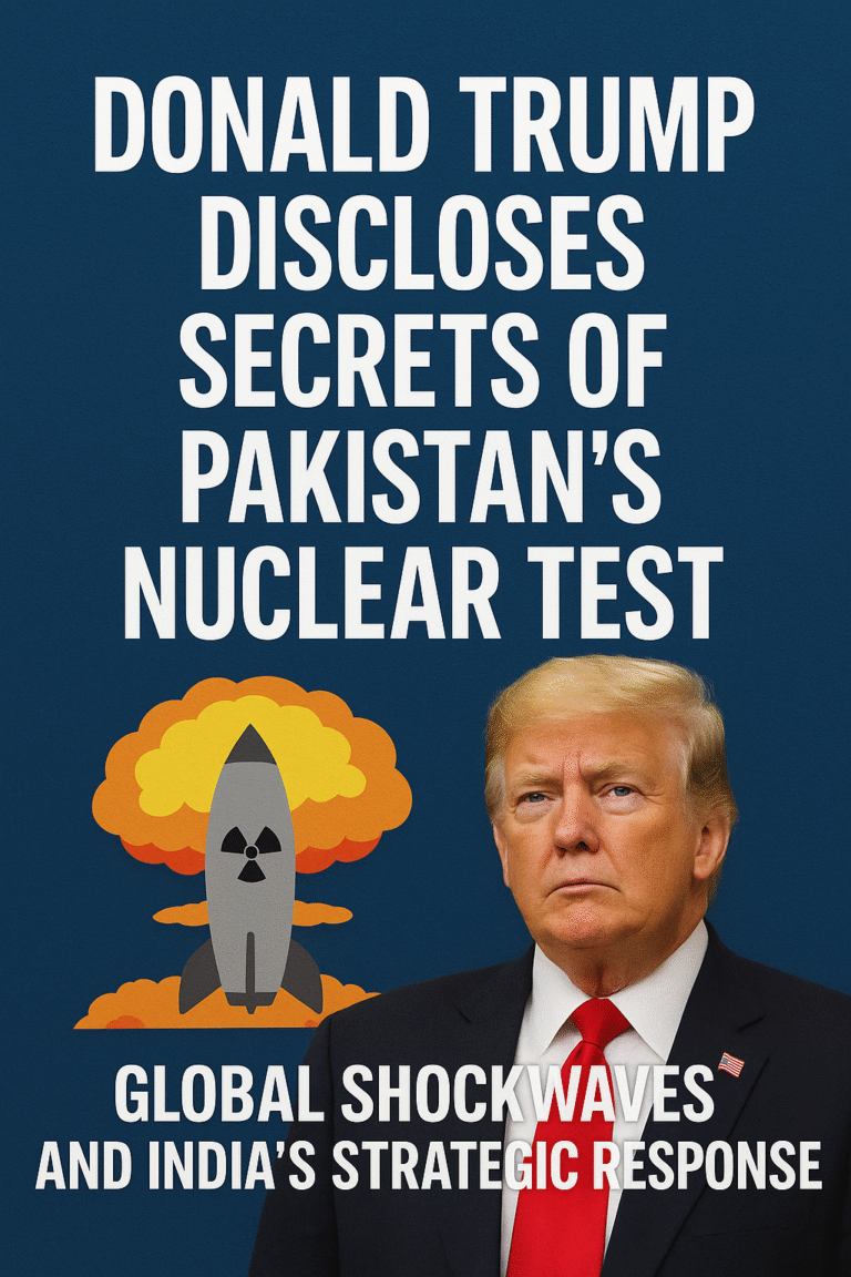 🇺🇸 Donald Trump Discloses Secrets of Pakistan’s Nuclear Test: Global Shockwaves and India’s Strategic Response 215 ChatGPT Image Nov 4, 2025, 08_28_21 AM