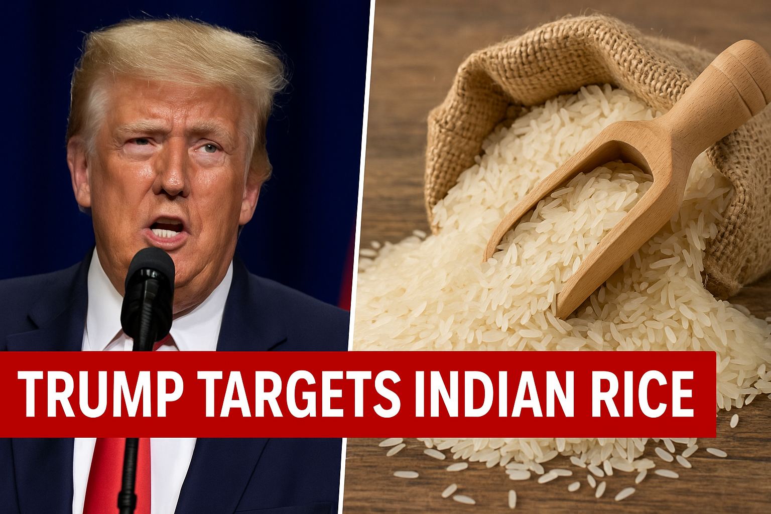 Trump vs India: The Full Story Behind the Rice Tariff, Dumping Claims and $12 Billion Aid