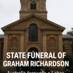State Funeral of Graham Richardson: Australia Farewells a Labor Powerbroker and Political Kingmaker