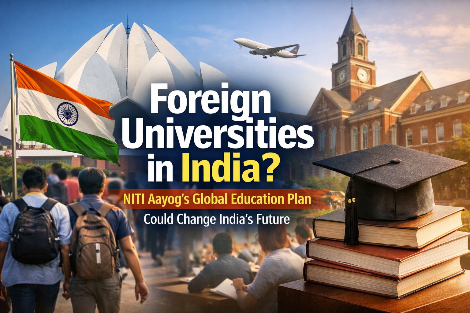 Foreign Universities in India NITI Aayogs Global Education Plan Could Change Indias Future