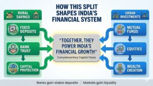 FD vs Mutual Fund vs Equity: Why India’s Investors Are Split and What You Should Do Now 5 How This Split Shapes Indias Financial System Macro Chart