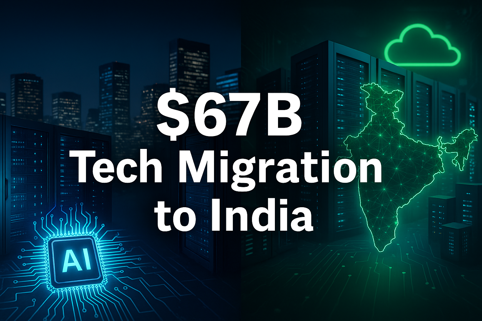 The Great Tech Migration: Why U.S. Tech Giants Are Investing $67 Billion in India and Why Trump Cannot Stop It