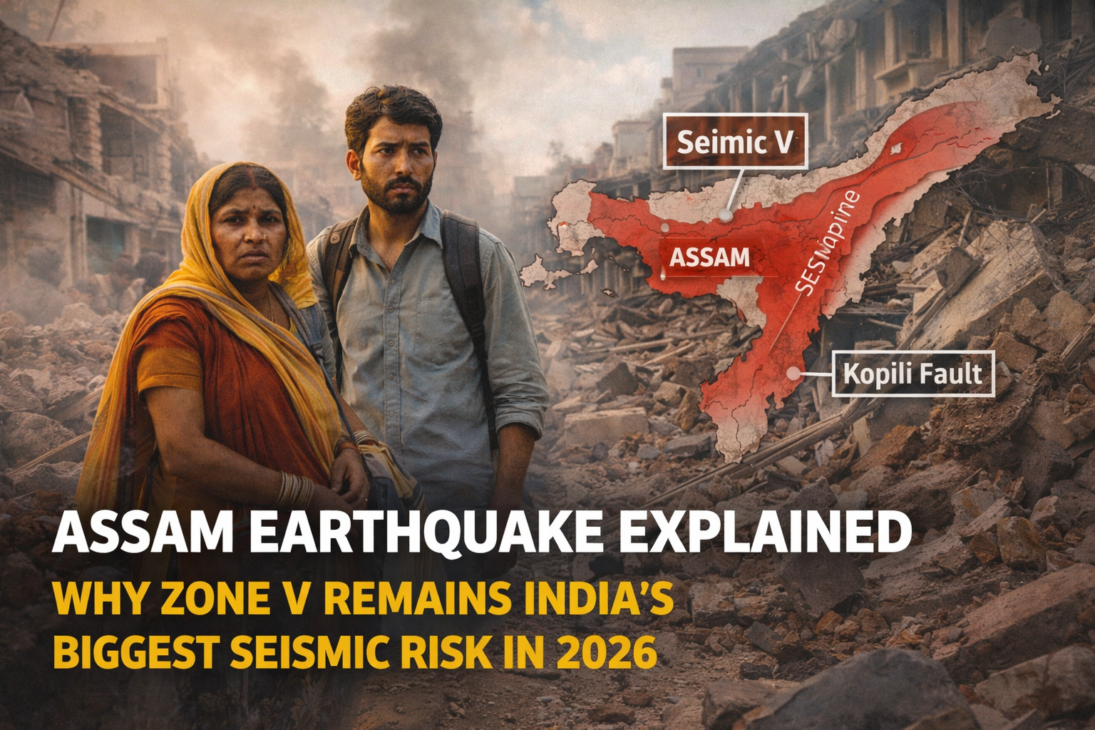 Assam Earthquake Explained: Why Zone V Remains India’s Biggest Seismic Risk in 2026