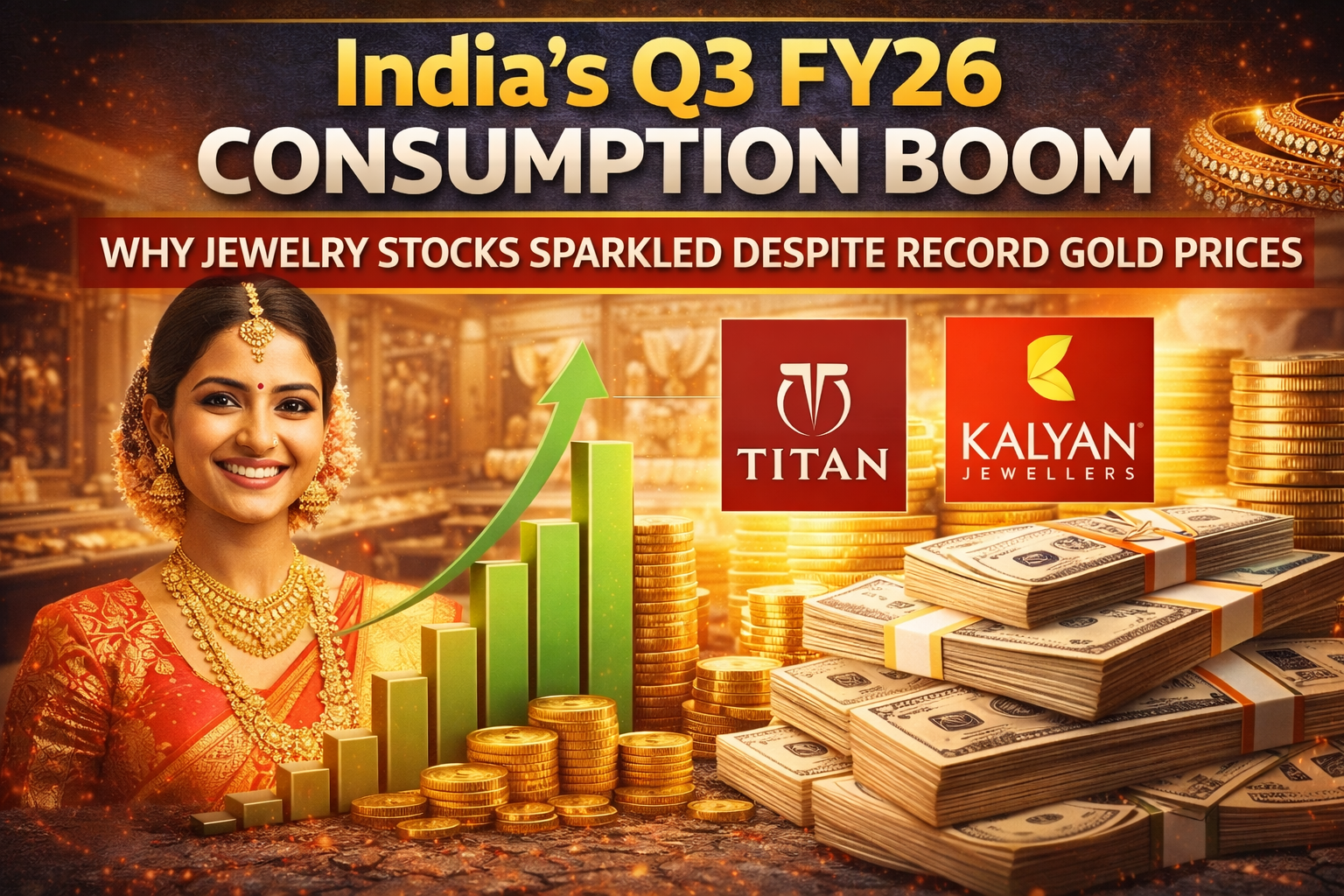 India’s Q3 FY26 Consumption Boom: Why Jewelry Stocks Sparkled Despite Record Gold Prices