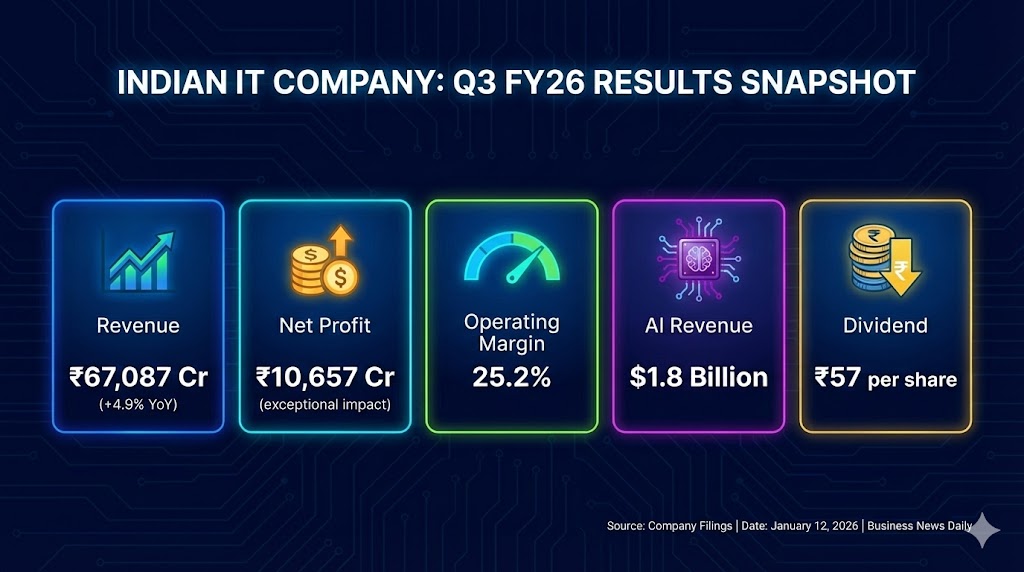 TCS Q3 FY26 Results Explained: AI Revenue, Dividend Shock & What It Means for India 2 TCS Q3 FY26 RESULT