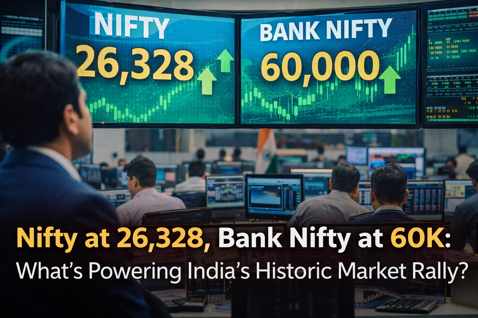Nifty at 26,328, Bank Nifty at 60K: What’s Powering India’s Historic Market Ral