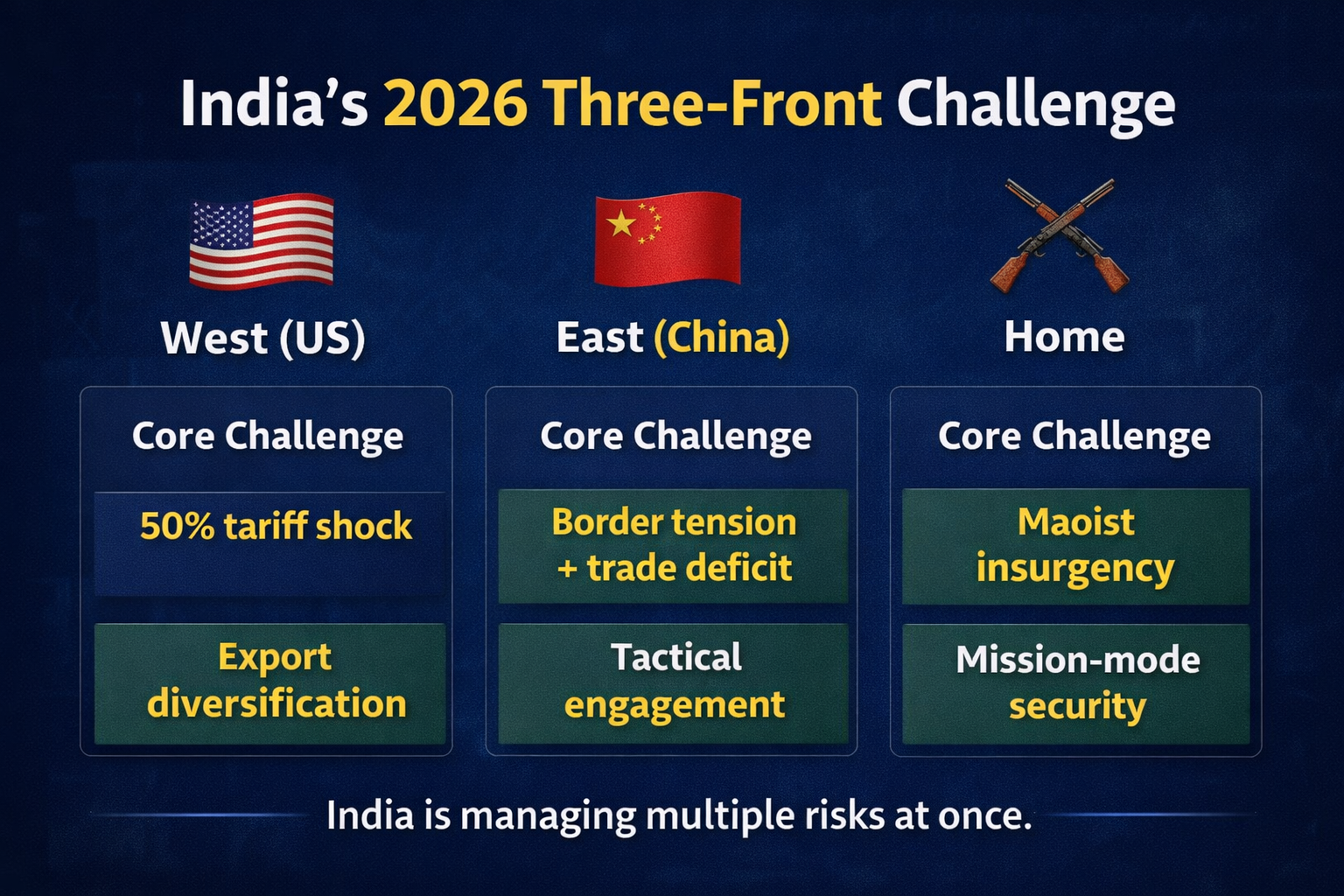 India 2026 Strategy Decoded: US Trade War, China Engagement & Domestic Security Push 2 d38883e6 50de 410c a40e b3951bd55f29