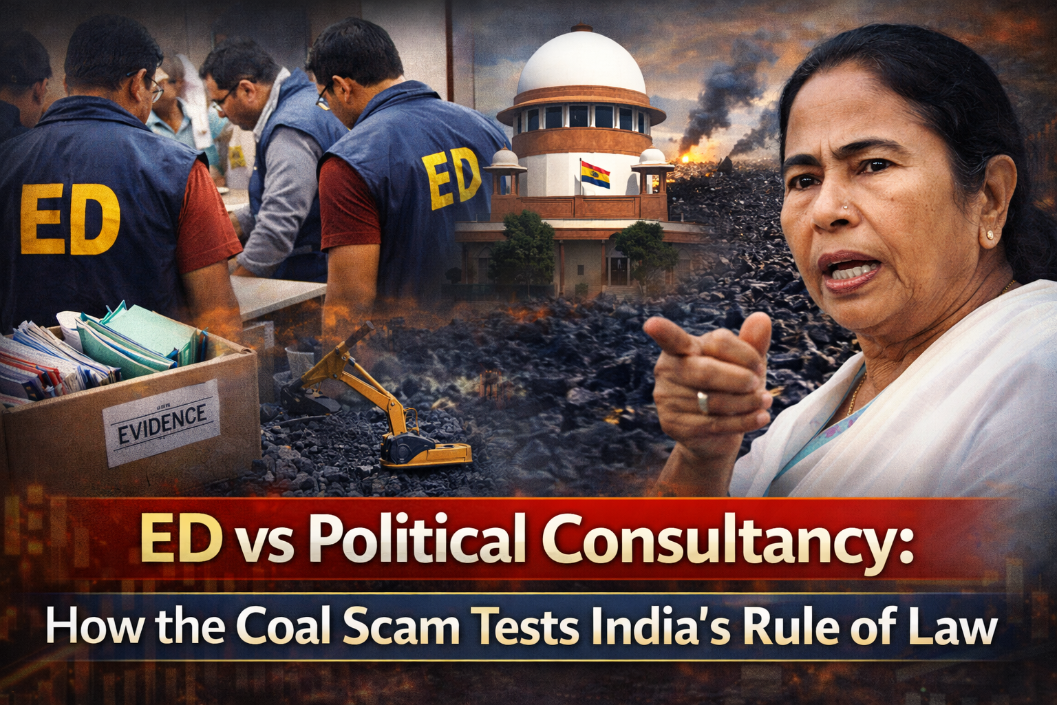 ED vs Political Consultancy: How the Coal Scam Tests India’s Rule of Law