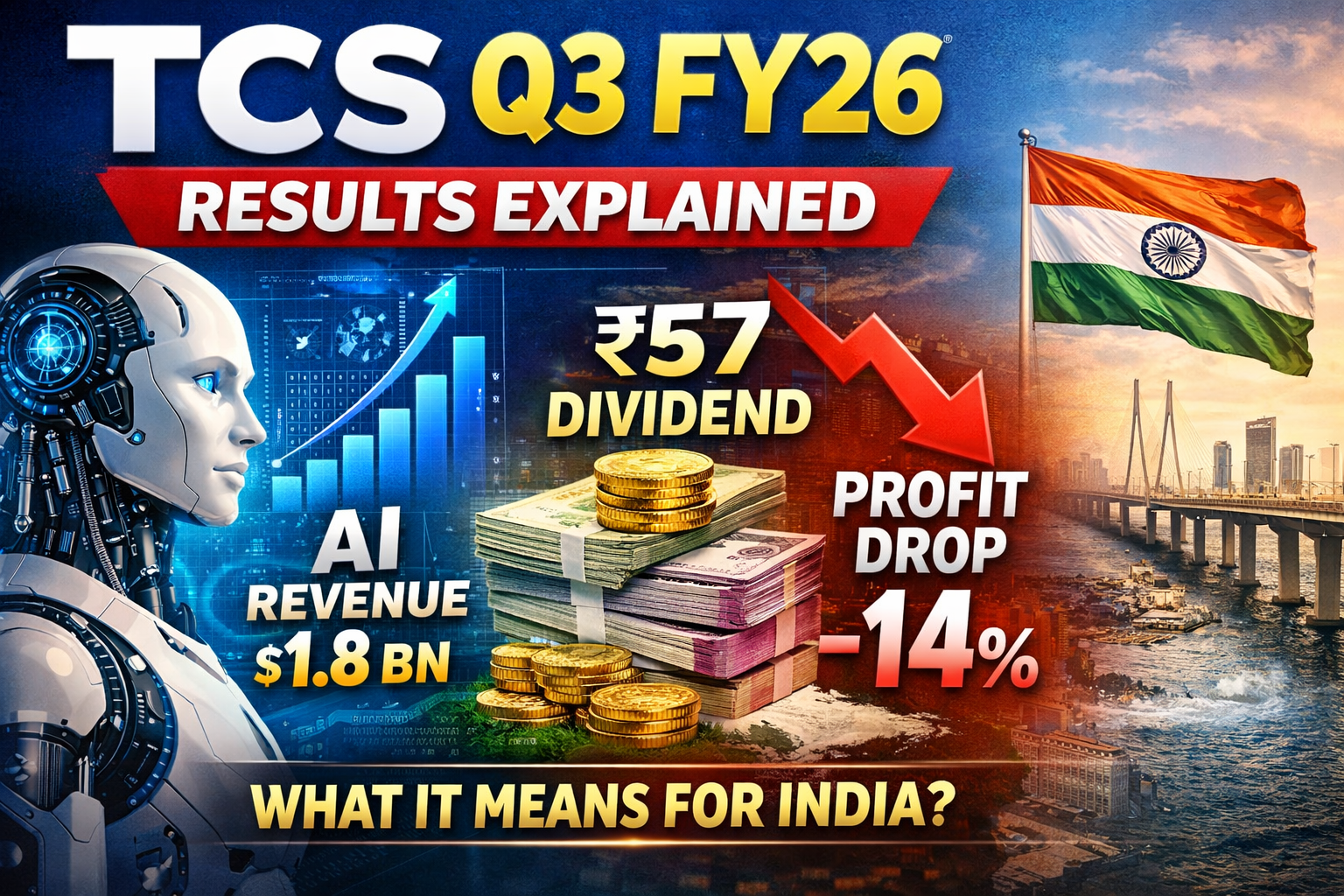 TCS Q3 FY26 Results Explained: AI Revenue, Dividend Shock & What It Means for India