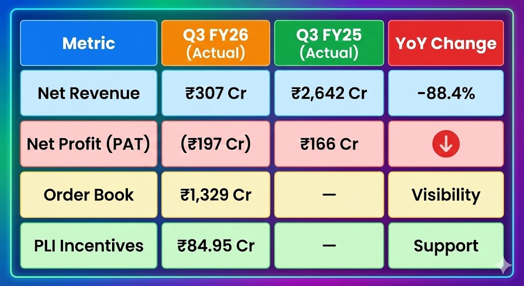 tejas network q3 fy26 result