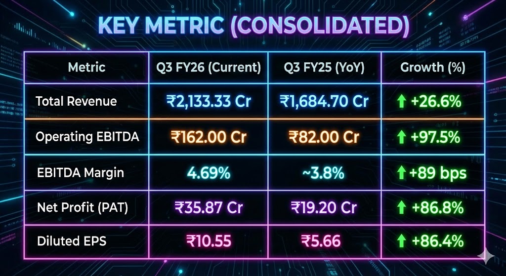 Amber Enterprises q3 fy 26 result