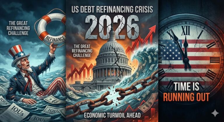 US debt refinancing crisis 2026