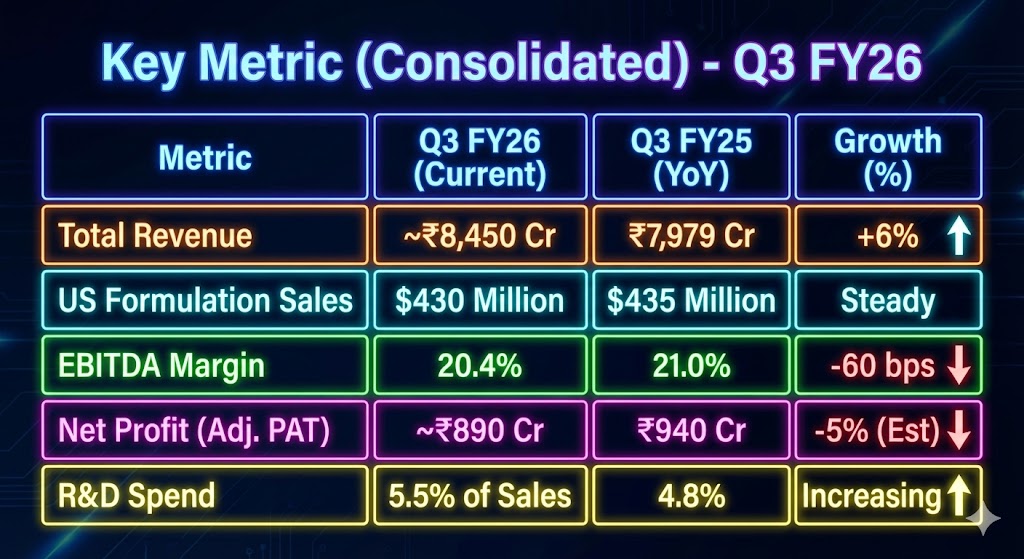 aurobindo pharma q3 fy26 result