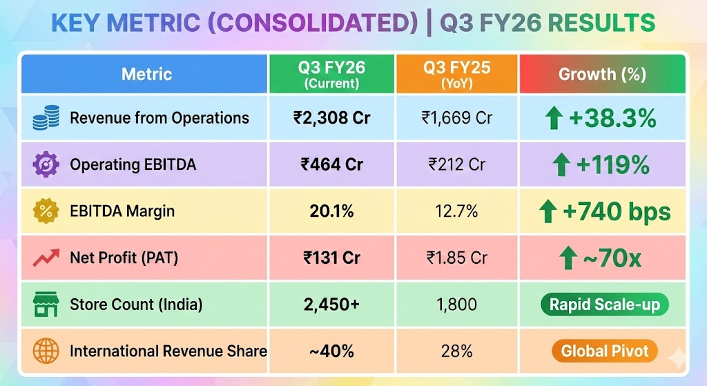 lenskart q3 fy26 result