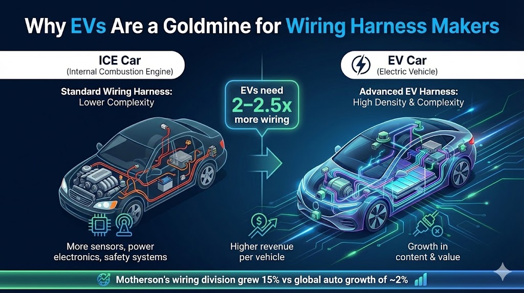 Samvardhana Motherson Q3 FY26 Results: China+1 Supply Chain Shift Drives Profit, EV Growth 3 wiring