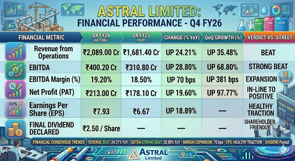 Astral Limited Q4 Result FY26: Blockbuster Volume Growth Confronts Premium Valuations 4 1f513ed6 8132 4ea9 b3c8 0253b4f8d553