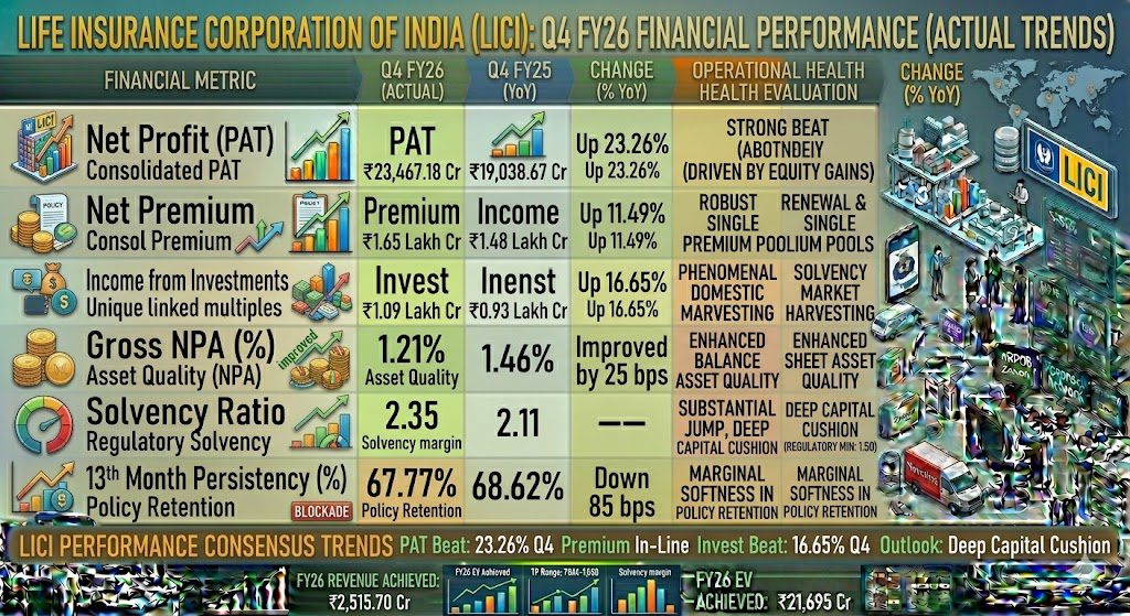 LIC Q4 Result FY26: Profit Surges 23% to ₹23,467 Crore as LIC Announces Historic 1:1 Bonus Share and ₹10 Dividend 4 96c68da2 3037 426d 832e 337459488297