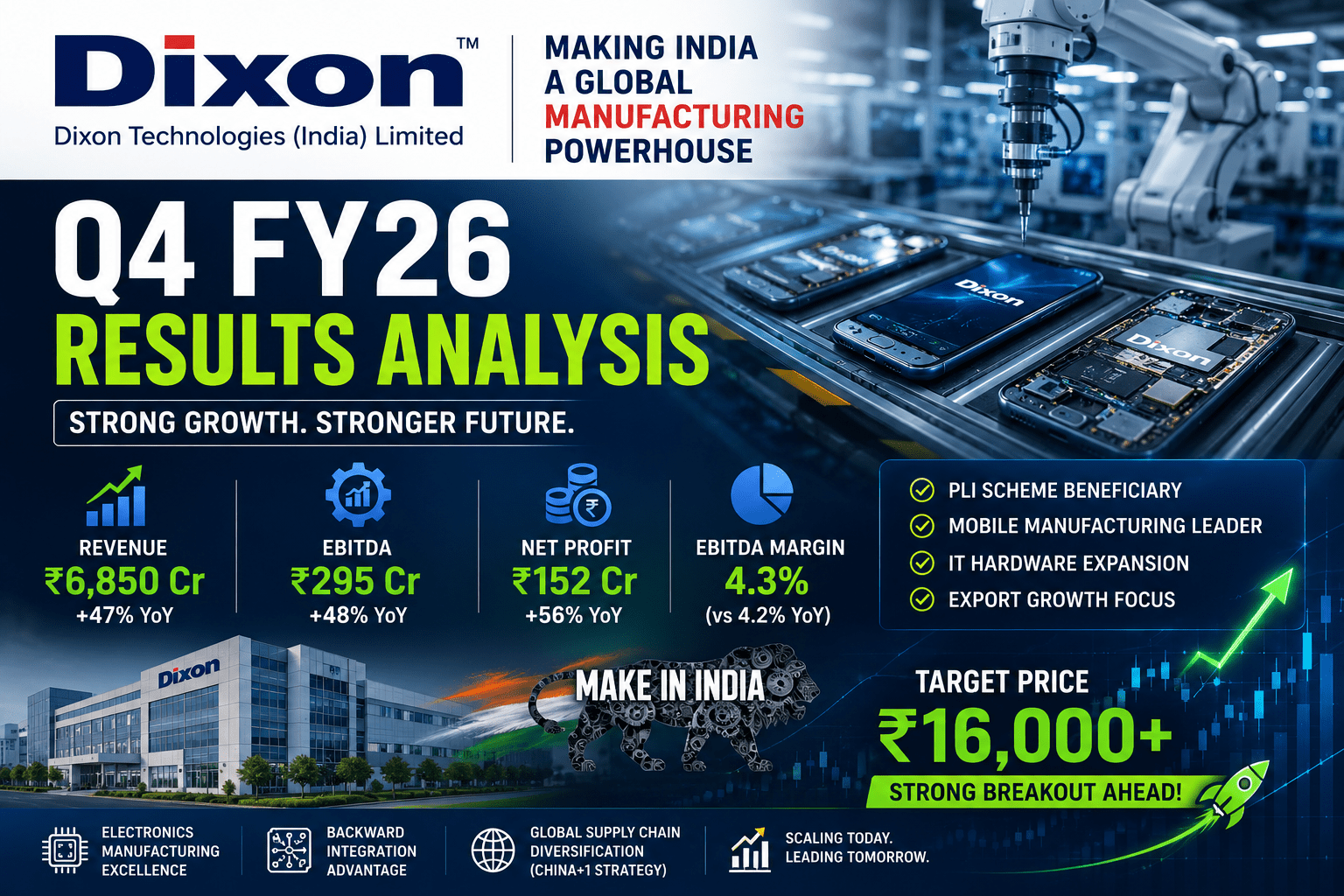 Dixon Technologies Q4 Results FY26 Analysis: Revenue Jumps 47%, PLI Boom & DIXON Share Price Target 2027 4 b58a0cde 5639 4b1b a8f1 f3fc1f676474