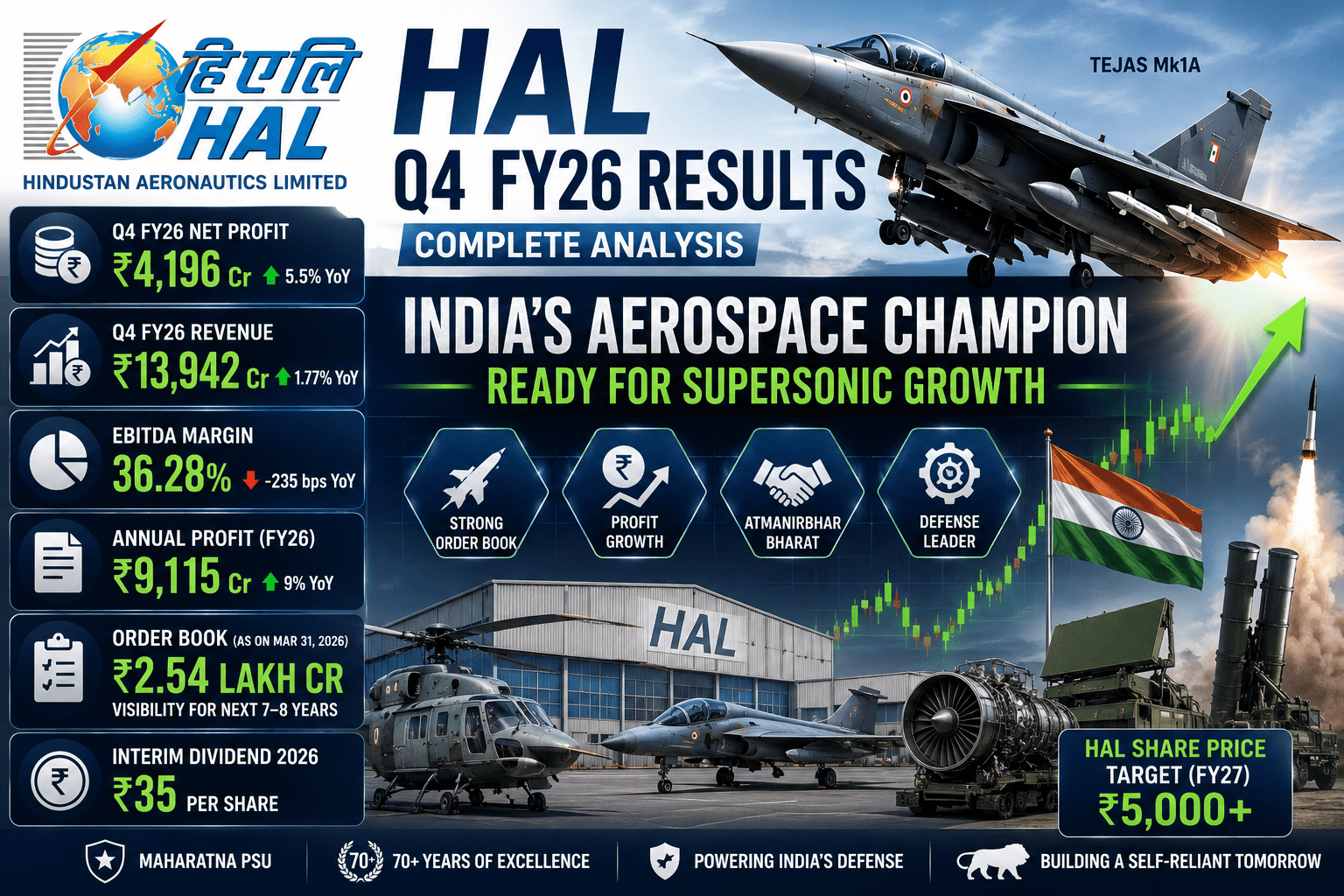 HAL Q4 Results FY26 Analysis: ₹4,196 Crore Profit, ₹2.54 Lakh Crore Order Book & Why HAL Remains India’s Aerospace Champion 3 b9e19be4 272d 48c7 96da d960eec35a7b
