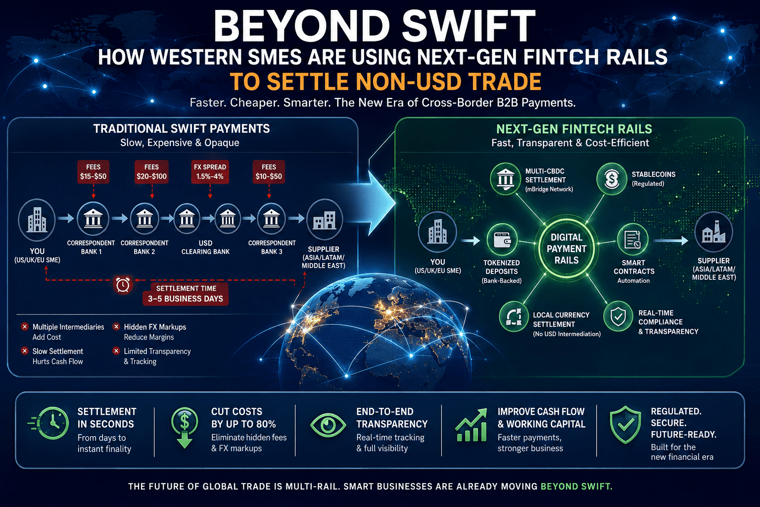 Beyond SWIFT: How Western SMEs Are Using Next-Gen FinTech Rails to Settle Non-USD Trade 1 113e93d2 629b 49b0 a7a0 8e4b15b0af42