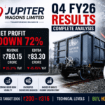 Jupiter Wagons Q4 Result FY26: Profit Crashes 72%, Margins Shrink, But Is the Long-Term Railway Story Still Intact?