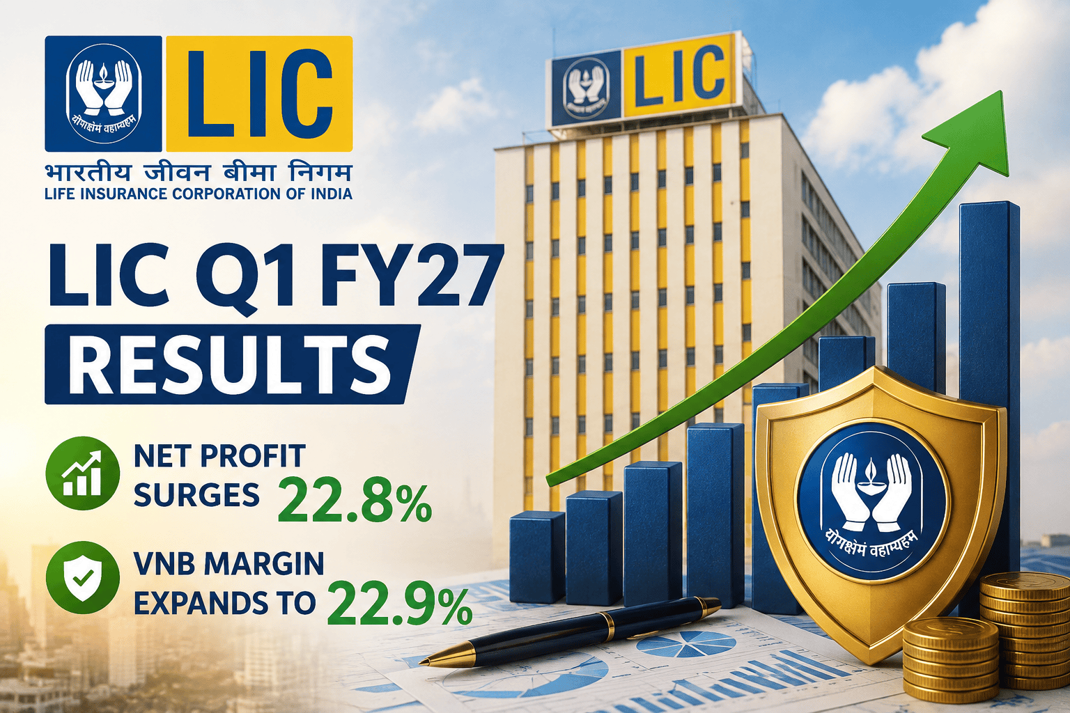 LIC Q1 FY27 Results: Net Profit Surges 22.8% as VNB Margin Expands to 22.9% 1 6352f28d 58dd 42ca 96a5 25e97a2bb71d